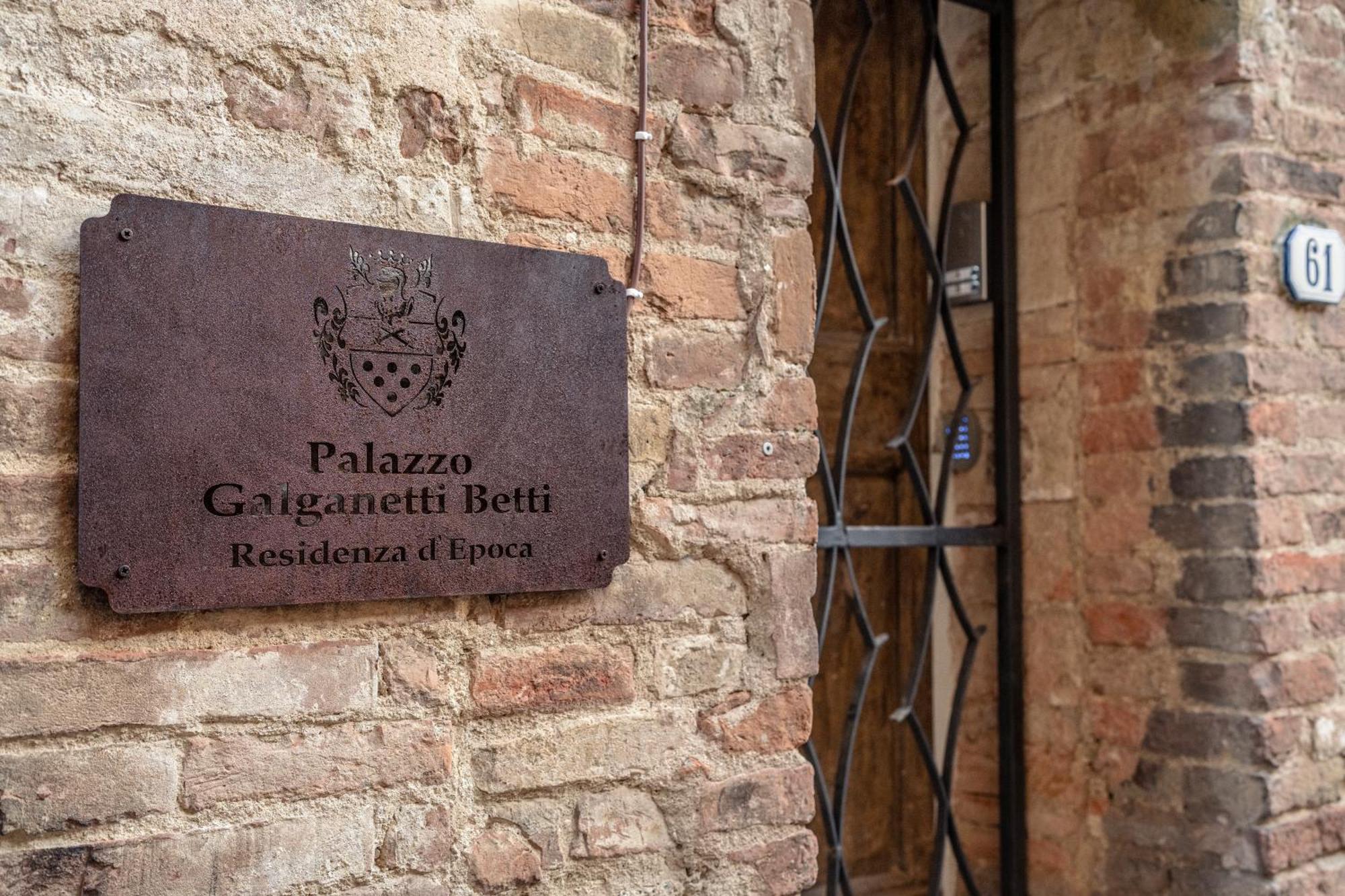 Palazzo Galganetti Betti Villa Colle Val D'Elsa Exterior photo
